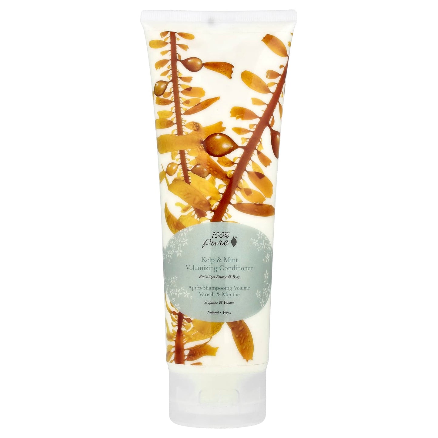 Volumizing Conditioner with Kelp & Mint for Natural Shine - Image 1