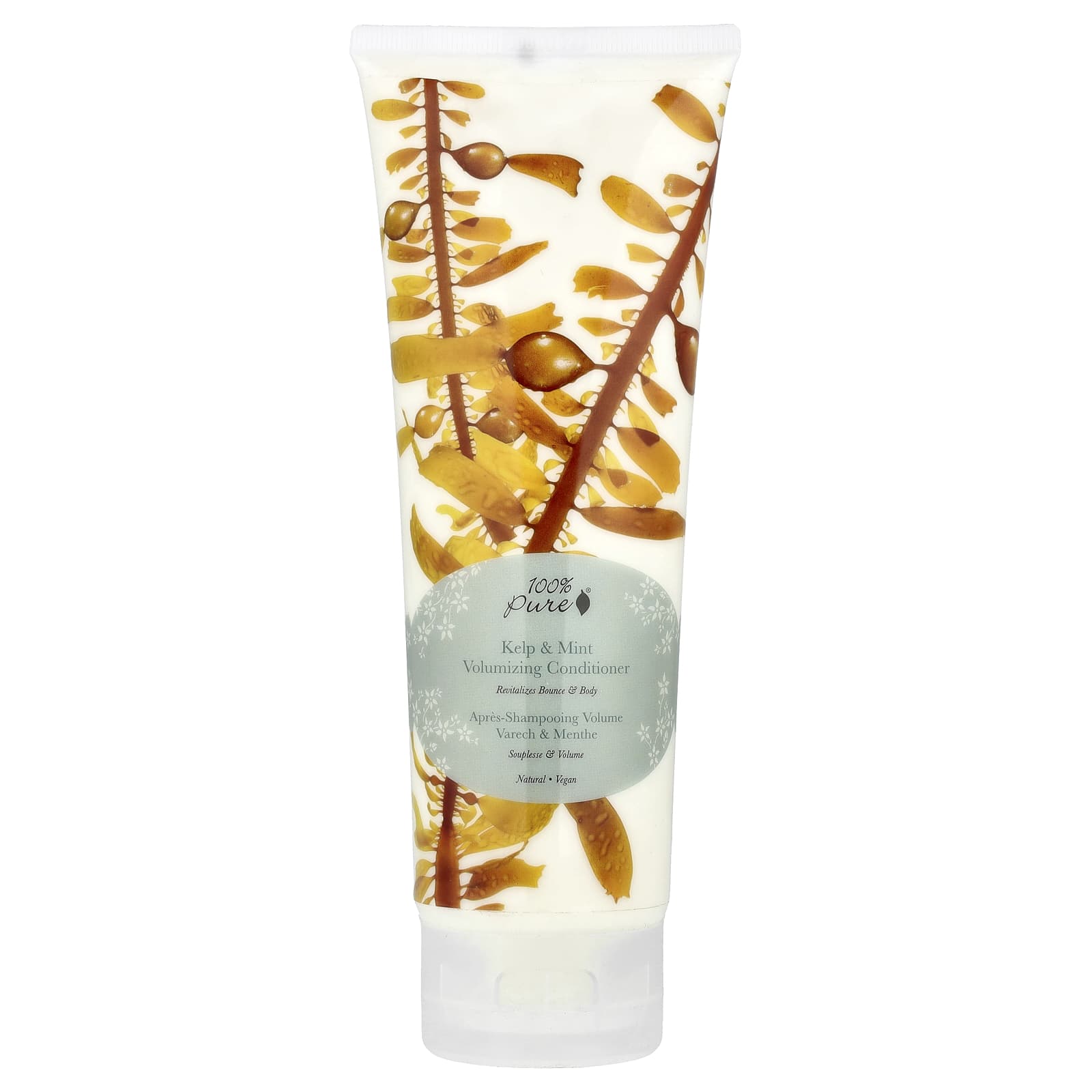 Volumizing Conditioner with Kelp & Mint for Natural Shine - Image 1