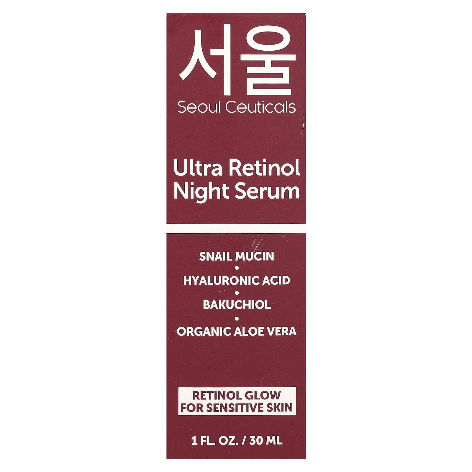 SeoulCeuticals, Ultra Retinol Night Serum, 1 fl oz (30 ml) - Image 2
