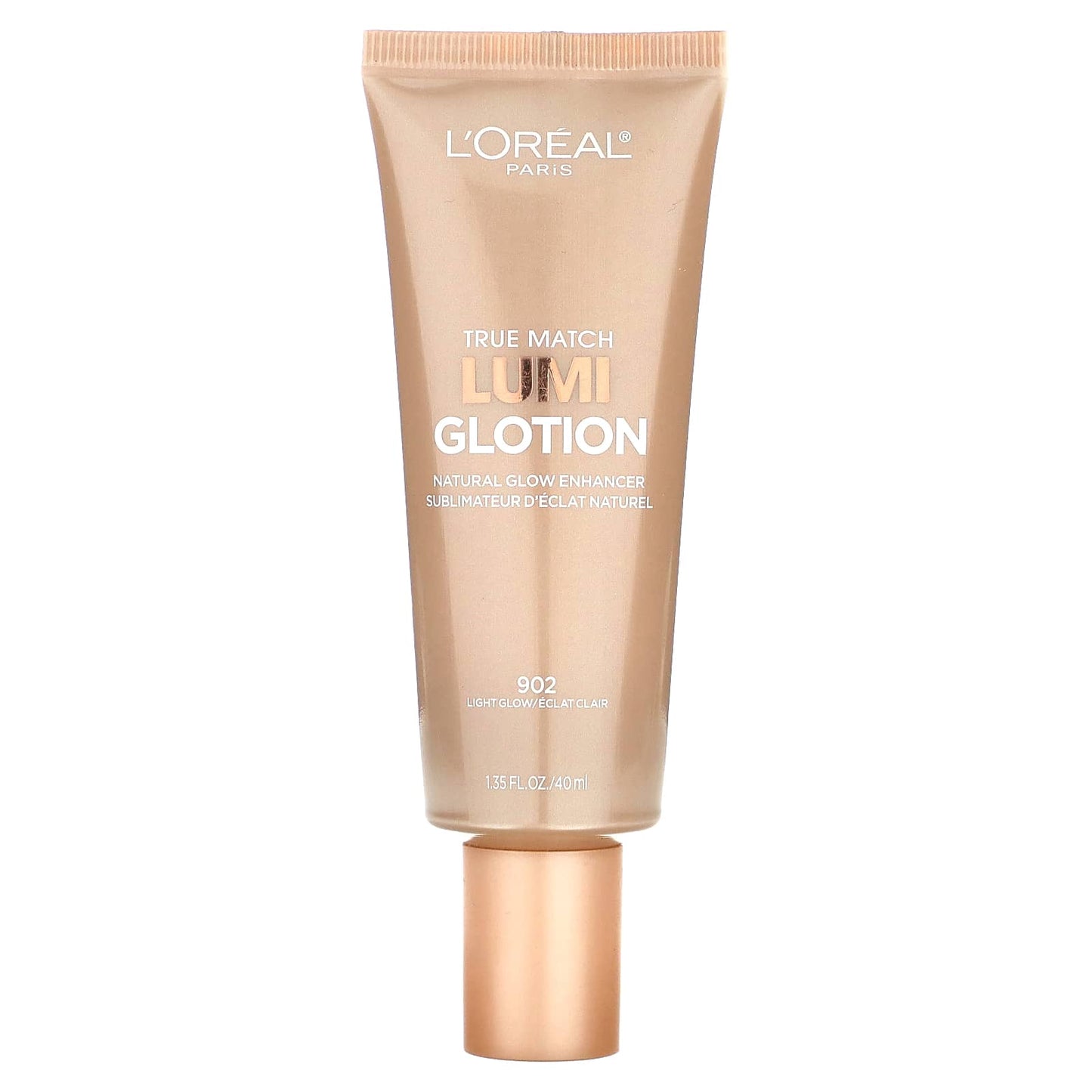 L'Oréal, True Match, Lumi Glotion, 902 Light Glow, 1.35 fl oz (40 ml) - Image 1