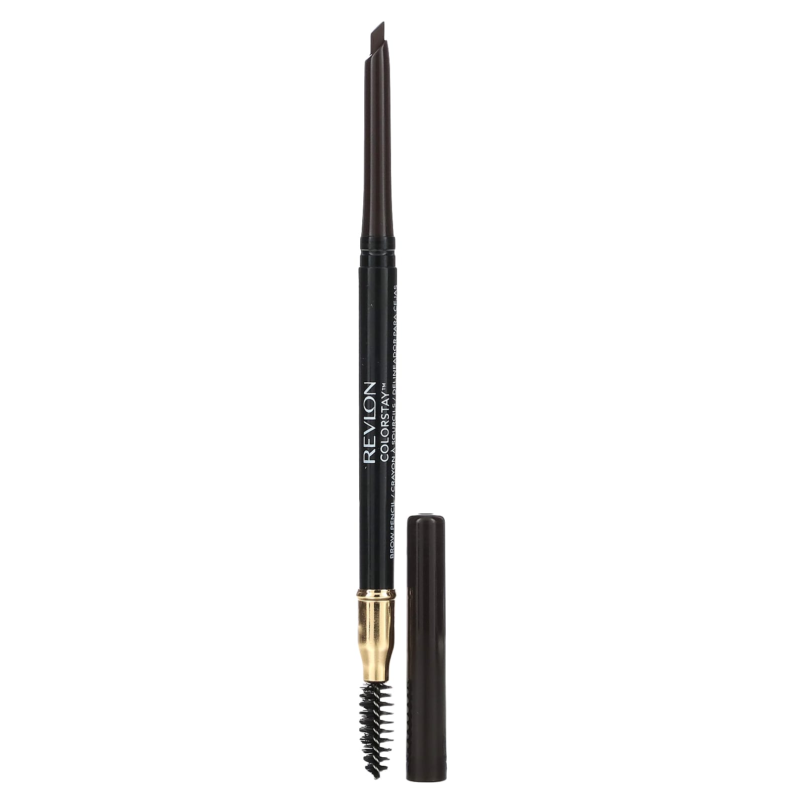 Revlon, Colorstay, Brow Pencil, 220 Dark Brown, 0.012 oz (0.35 g) - Image 1