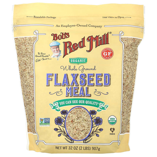 Organic Flaxseed Meal for Gluten-Free Baking &amp; Health Benefits - Image 1