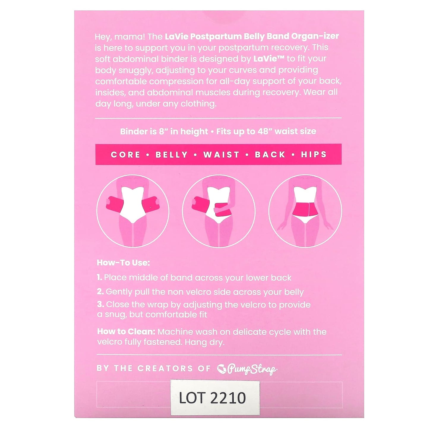 LaVie, Postpartum Belly Band Organ-Izer, 1 Count - Image 2