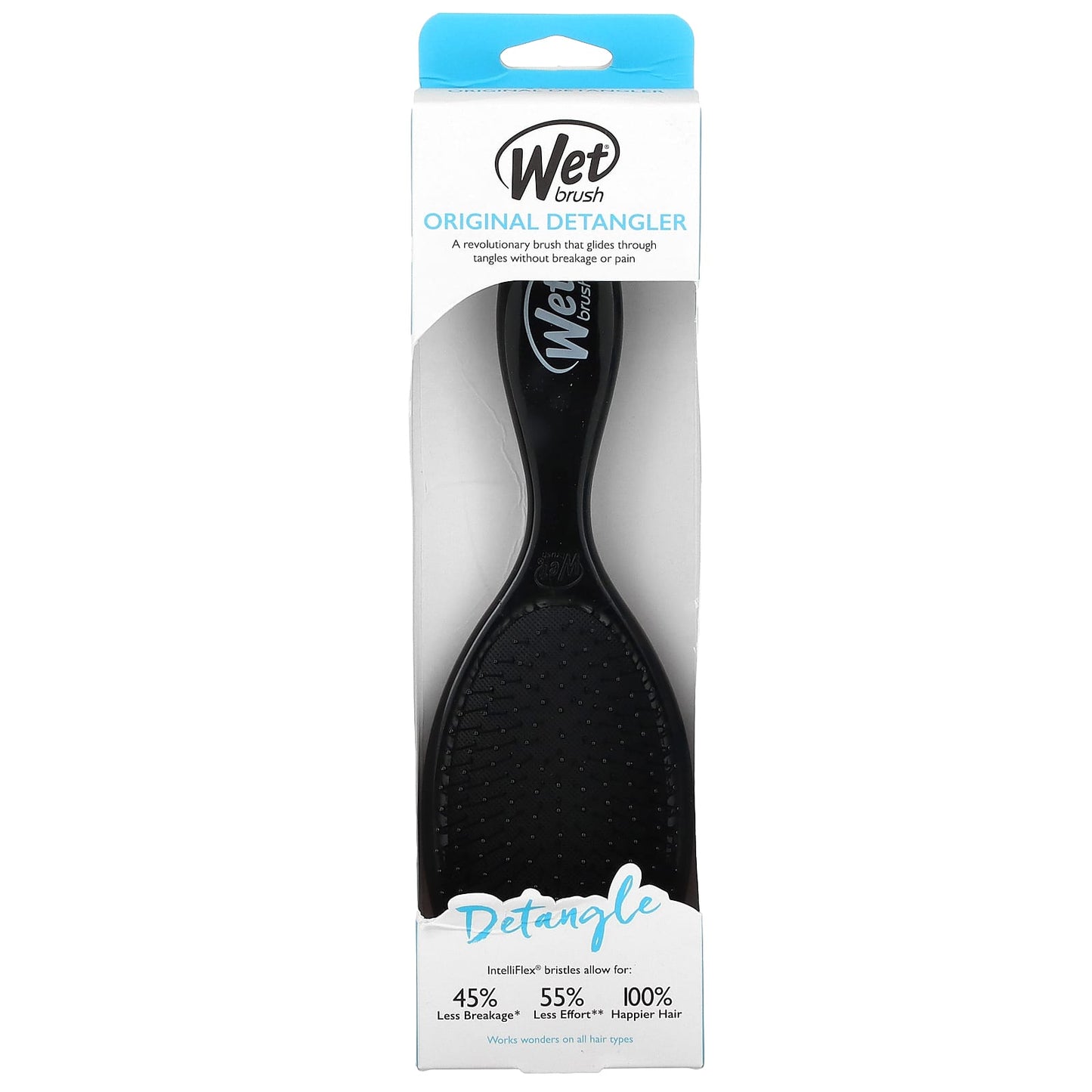 Wet Brush, Original Detangler, Black, 1 Brush - Image 2