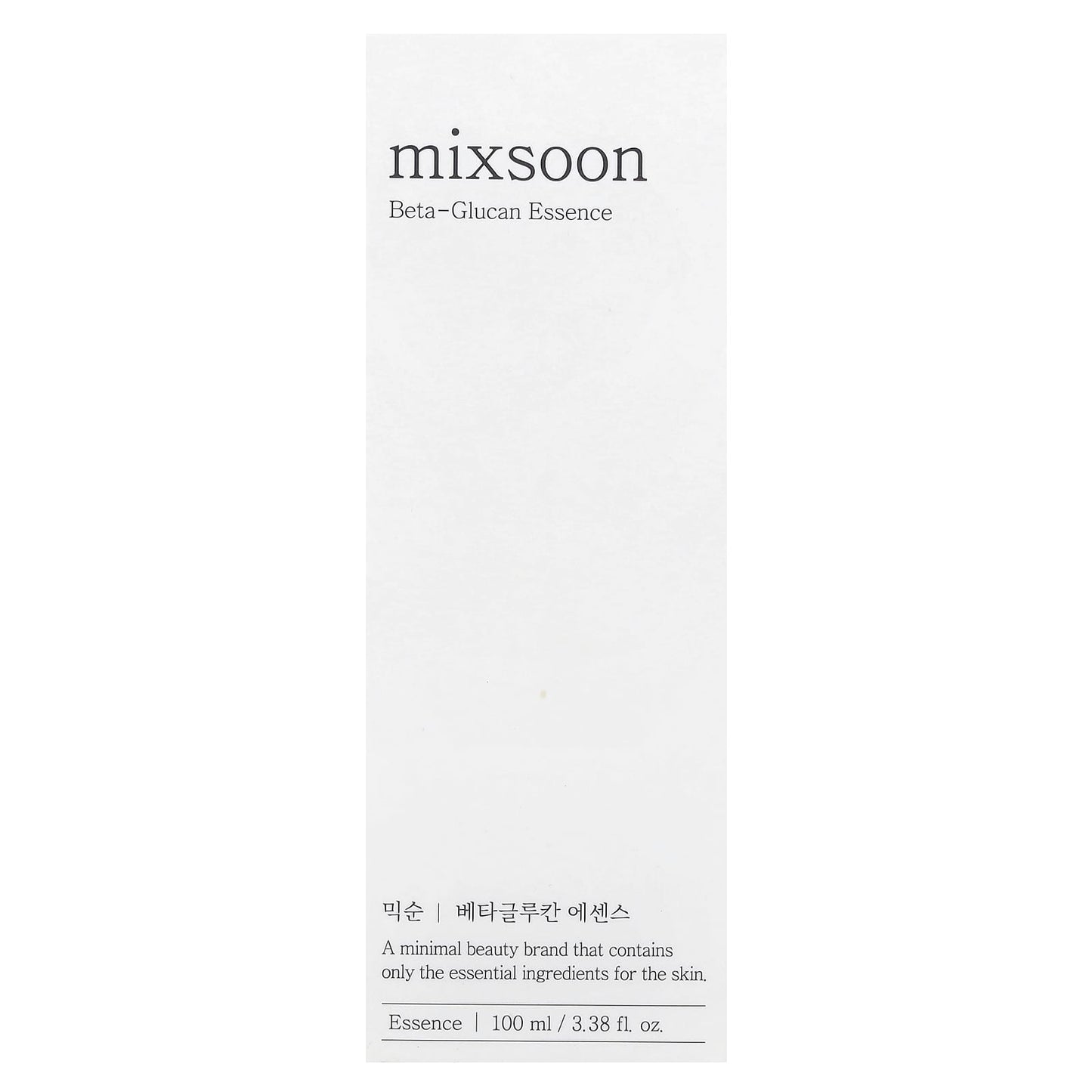 Mixsoon, Beta-Glucan Essence , 3.38 fl oz (100 ml) - Image 2
