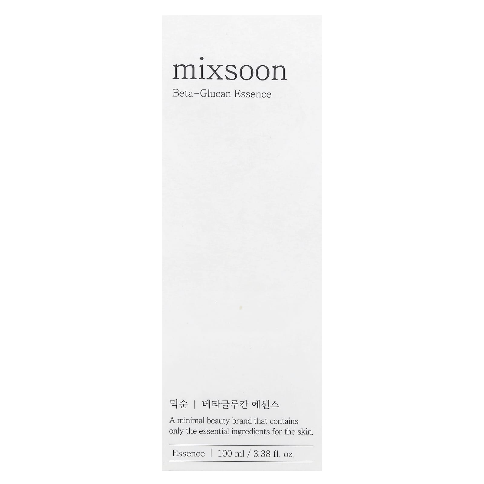 Mixsoon, Beta-Glucan Essence , 3.38 fl oz (100 ml) - Image 2