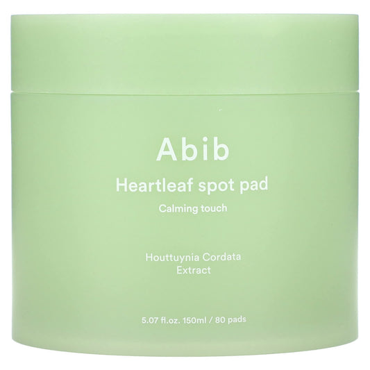 Abib Heartleaf Spot Pads for Sensitive Skin, 80 Count, 5.07 fl oz - Image 1
