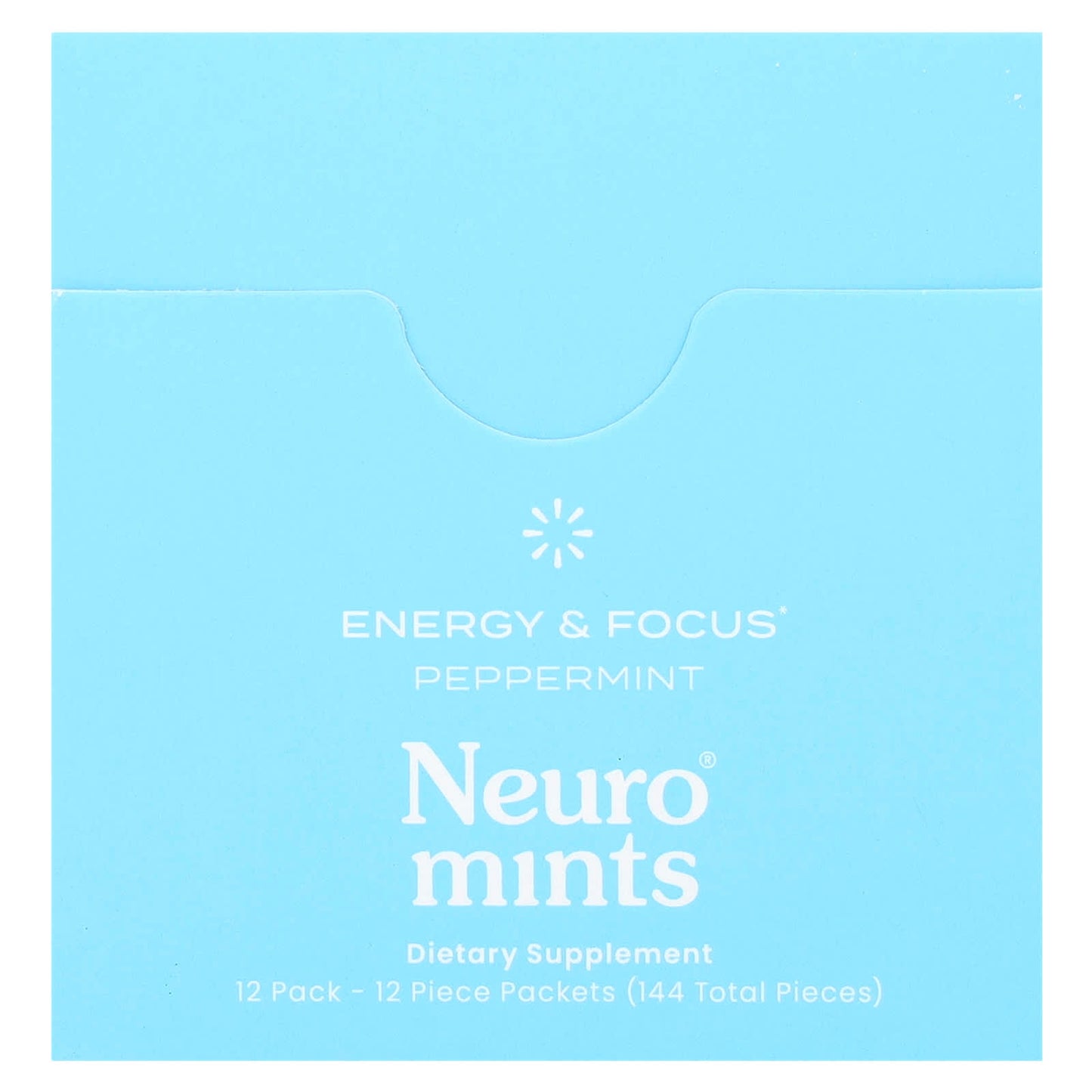 NeuroGum, NeuroMints, Energy & Focus, Peppermint, 12 Packs, 12 Pieces Each - Image 2