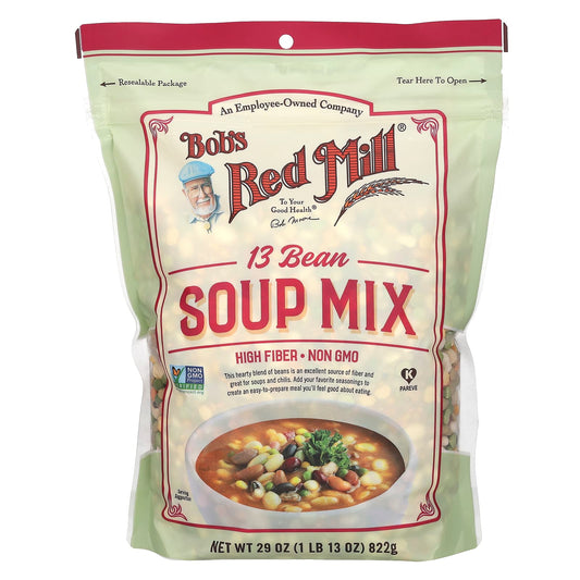 Bob's Red Mill 13 Bean Soup Mix, High Fiber, Non-GMO - Image 1
