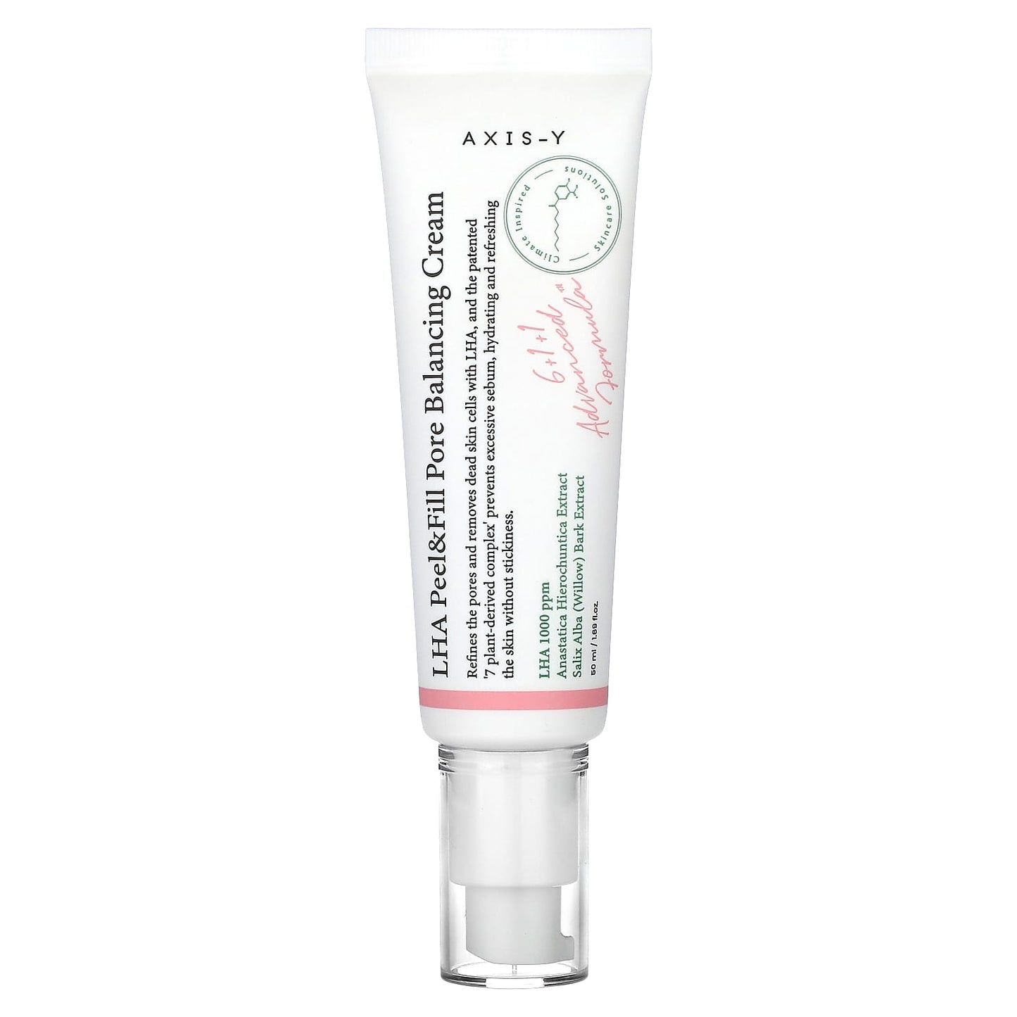 Axis-Y LHA Pore Balancing Cream, 1.69 fl oz | Hydrating & Refining - Image 1