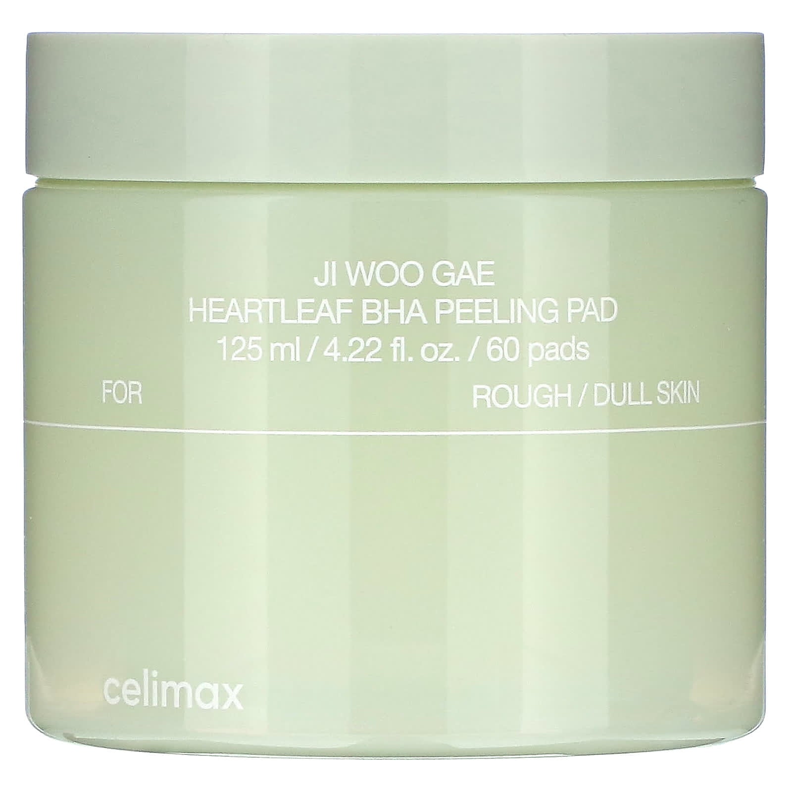 Celimax Heartleaf BHA Peeling Pad for Smooth Skin, 60 Pads, 4.22 ml - Image 1