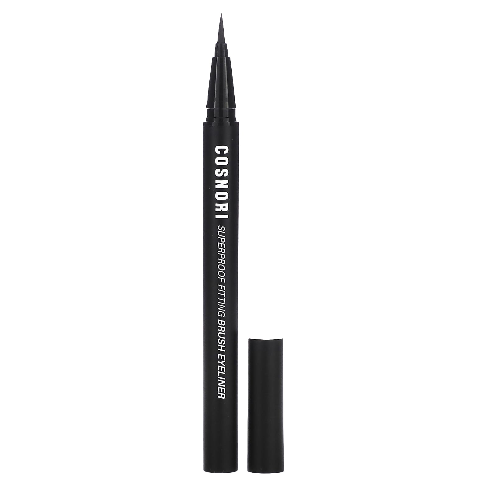 Superproof Fitting Brush Eyeliner, Black, 0.02 fl oz (0.6 g) - Image 1