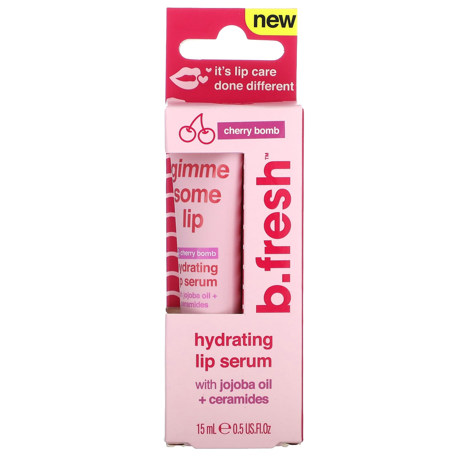 Cherry Bomb Hydrating Lip Serum by b.fresh - 0.5 fl oz (15 ml) - Image 2