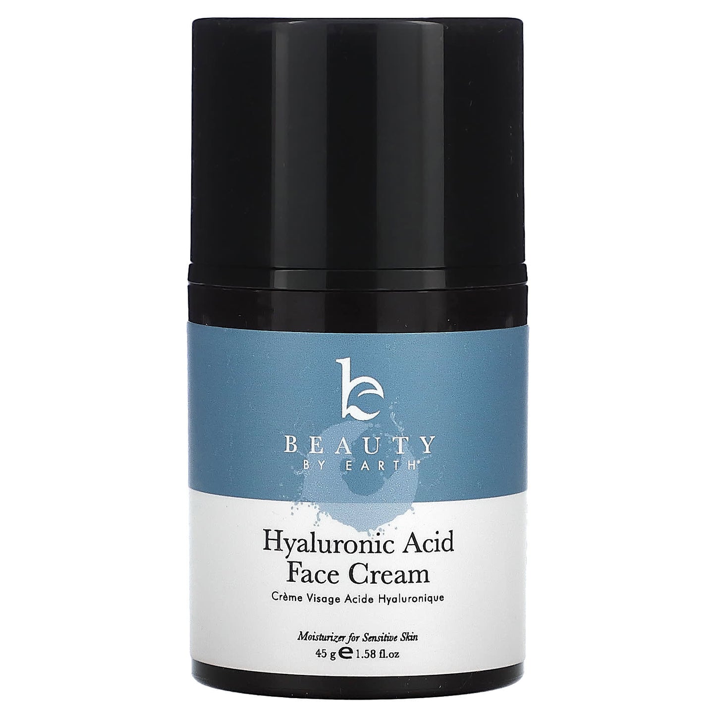 Hyaluronic Acid Face Cream for Sensitive Skin, 1.58 fl oz - Cruelty-Free & Organic - Image 1