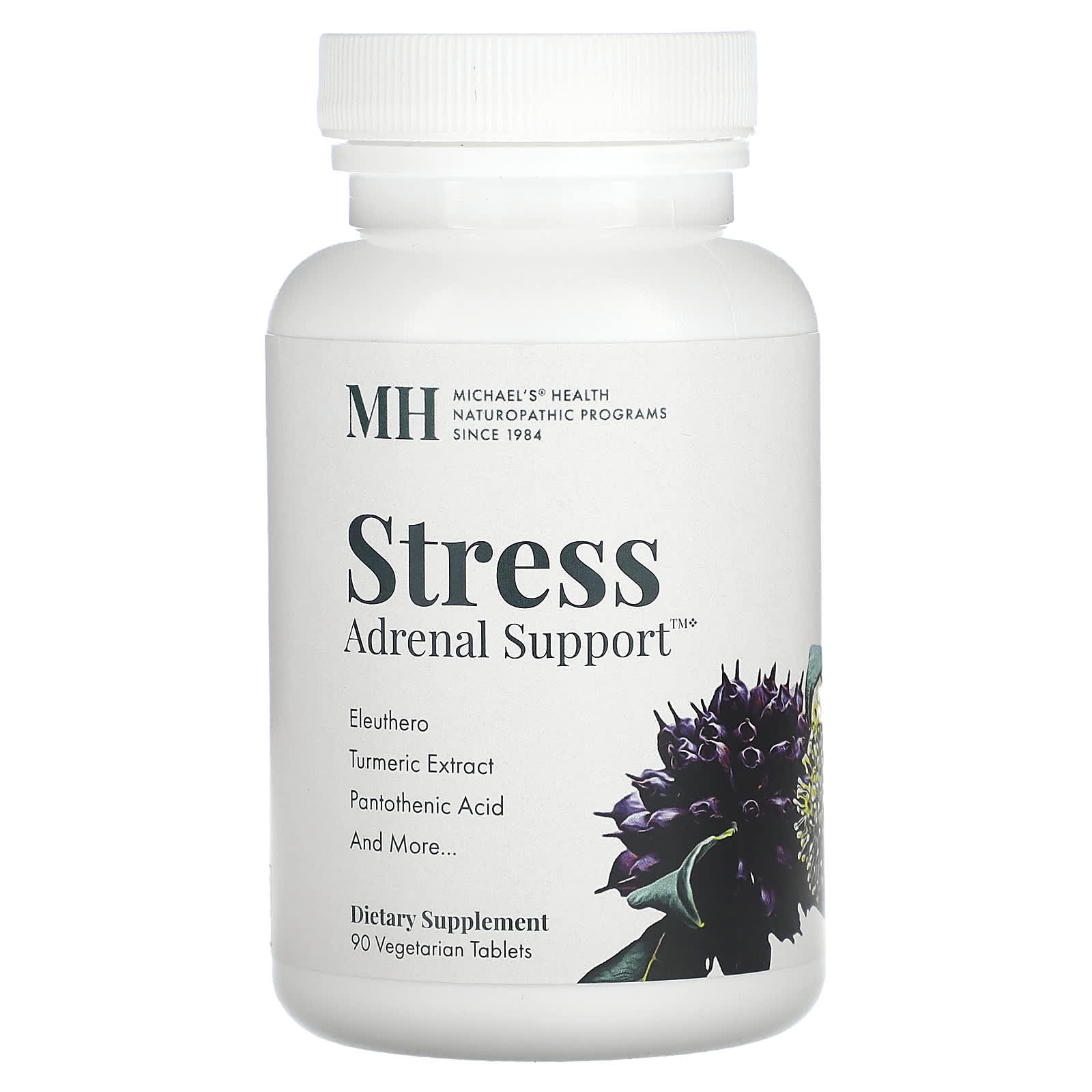 Michael's Health, Stress Adrenal Support, 90 Vegetarian Tablets - Image 1