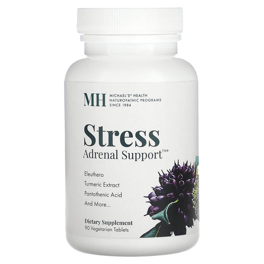 Michael's Health, Stress Adrenal Support, 90 Vegetarian Tablets - Image 1