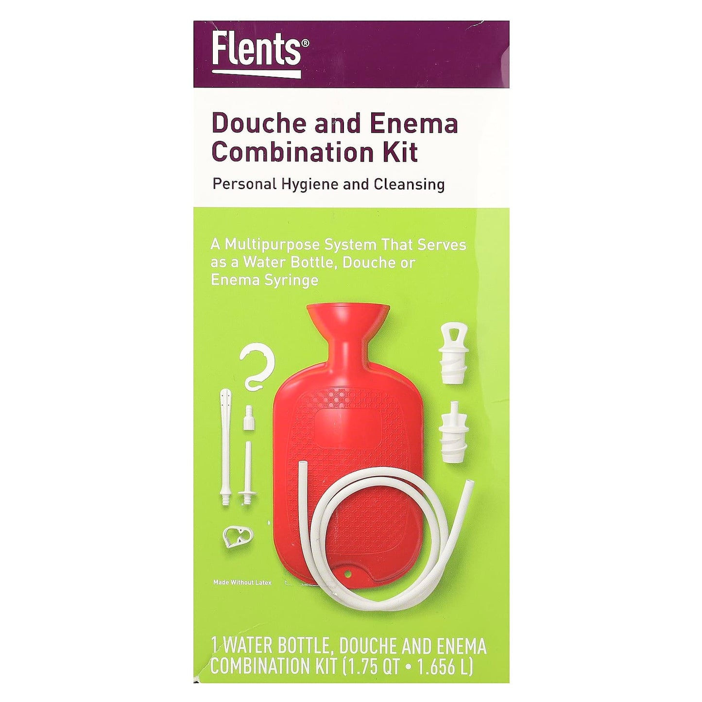 Flents Douche and Enema Combination Kit for Personal Hygiene - Image 1