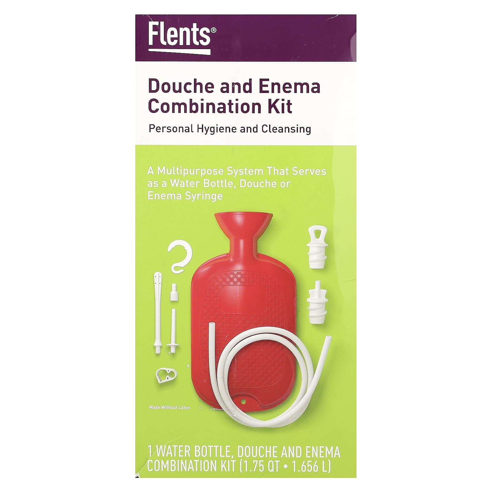 Flents Douche and Enema Combination Kit for Personal Hygiene - Image 1