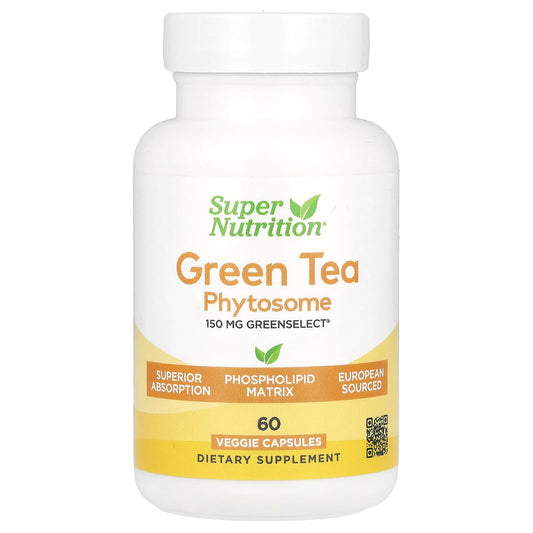 Boost Metabolism & Antioxidants with Green Tea Phytosome Capsules - 60 Veggie Caps - Image 1