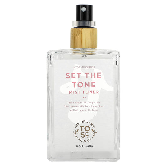 The Organic Skin Co., Set The Tone, Mist Toner, Hydrating Rose, 3.4 fl oz (100 ml) - Image 1