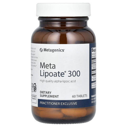 Metagenics, Meta Lipoate 300, 300 mg, 60 Tablets