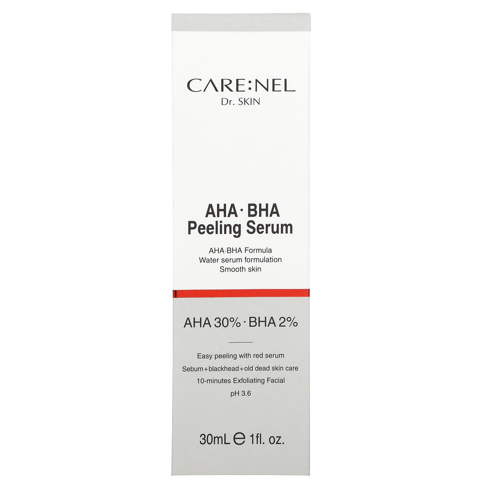 Smooth Skin with AHA-BHA Peeling Serum by Care:Nel | 1 fl oz (30 ml) - Image 2
