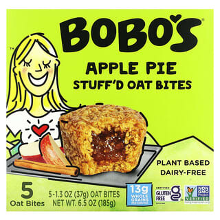Bobo's Apple Pie Oat Bites - Gluten-Free, Vegan, 5 Bites