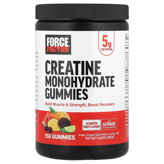 Force Factor Creatine Monohydrate Gummies - Boost Muscle & Strength - Image 1