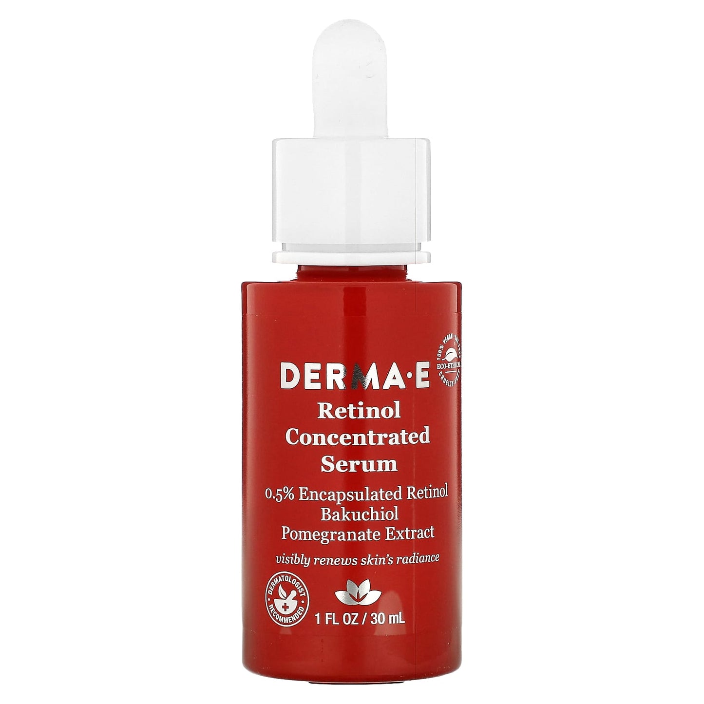 DERMA E Anti-Wrinkle Retinol Concentrated Serum 1 fl oz - Image 1