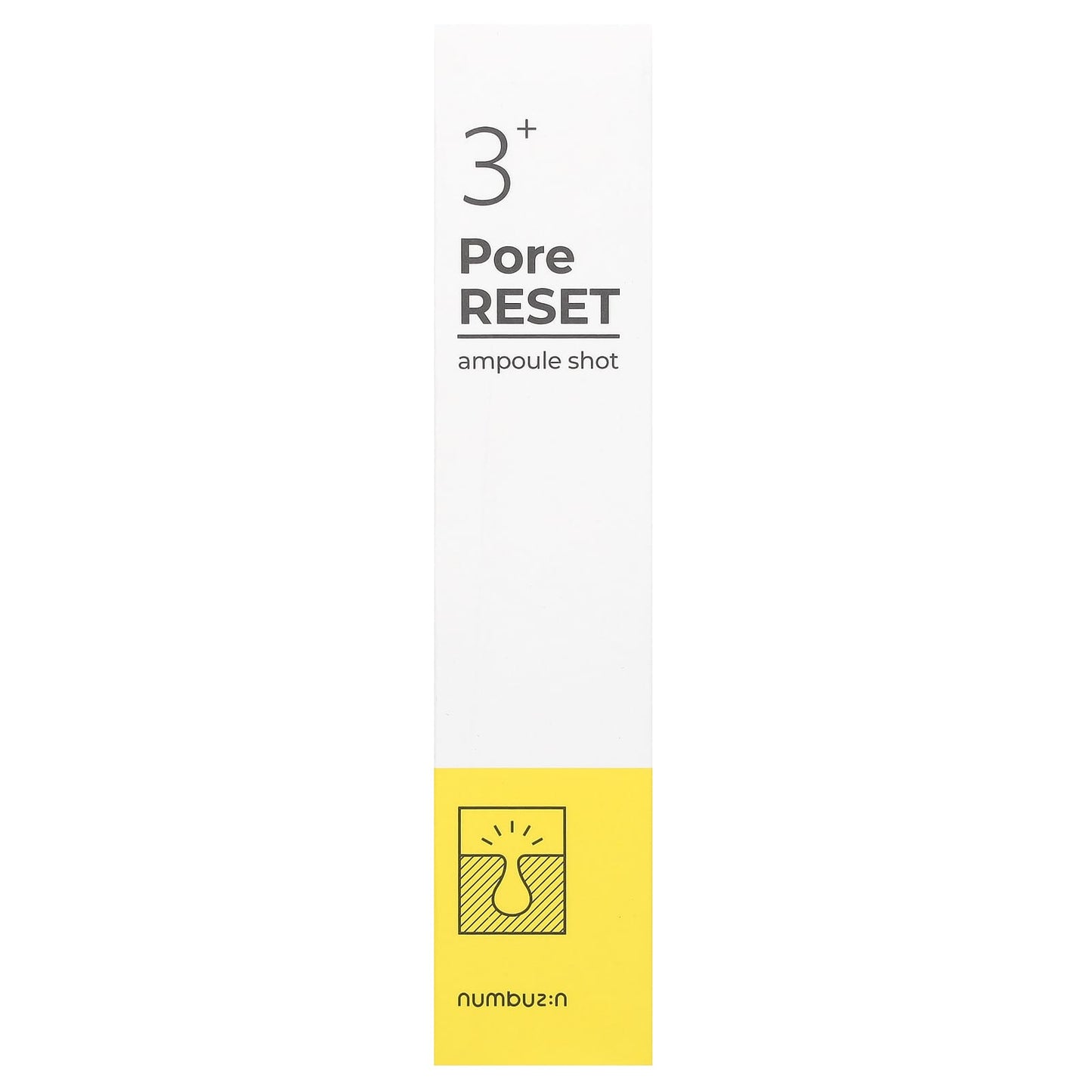 Numbuzin, No.3 Pore Reset Ampule Shot, 0.84 fl oz (25 ml) - Image 2