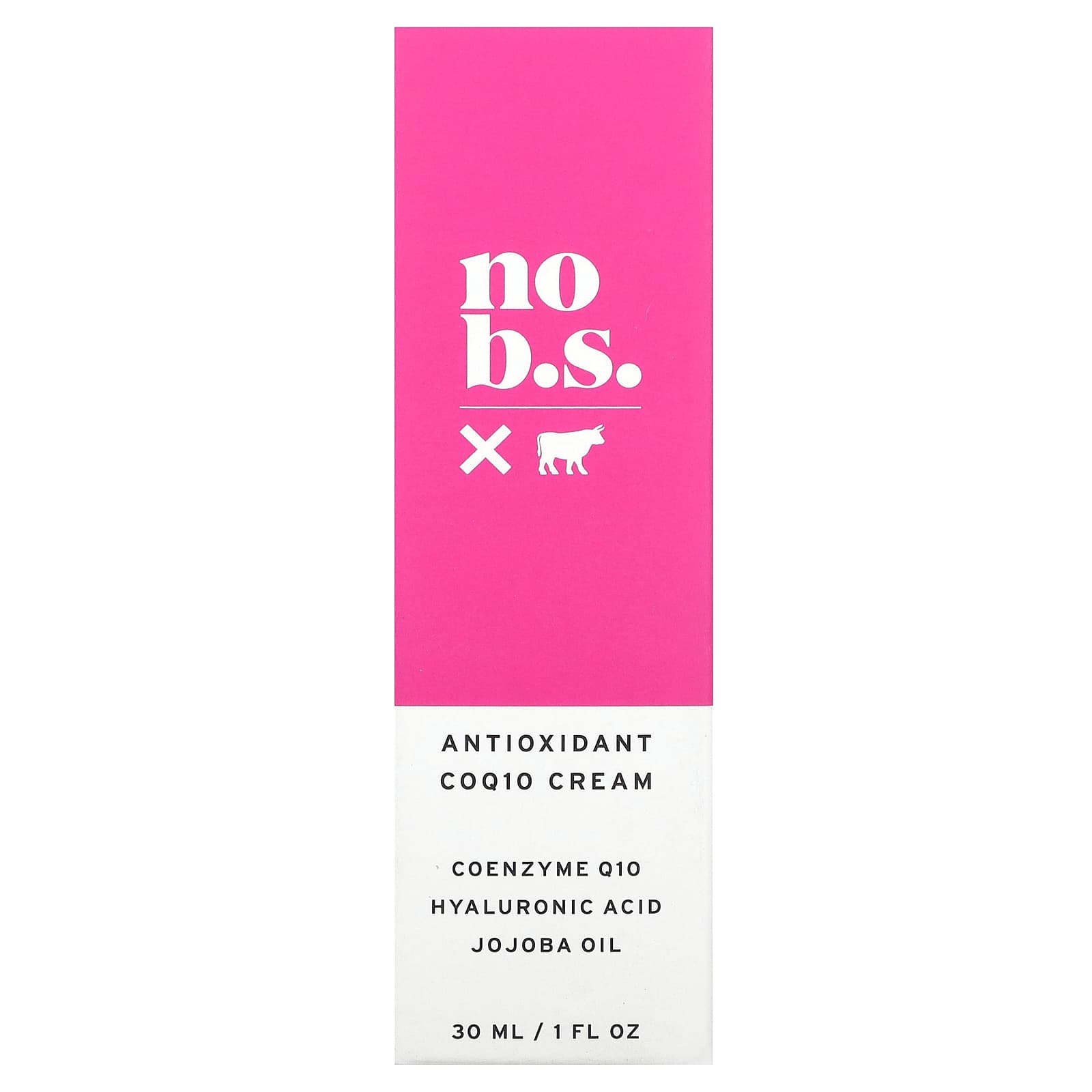 No BS Skincare, Antioxidant COQ10 Cream, 1 fl oz (30 ml) - Image 2