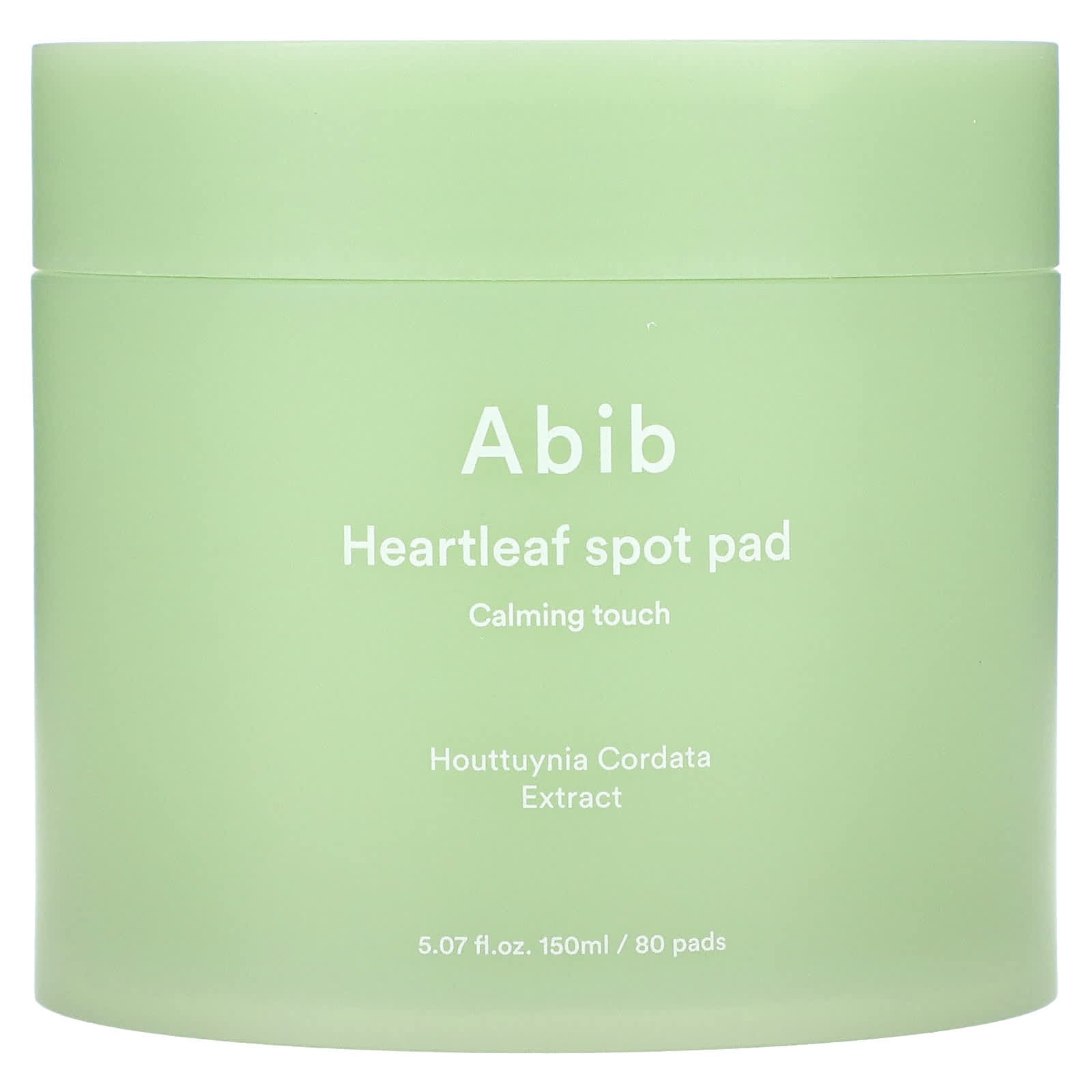 Abib Heartleaf Spot Pads for Sensitive Skin, 80 Count, 5.07 fl oz - Image 1