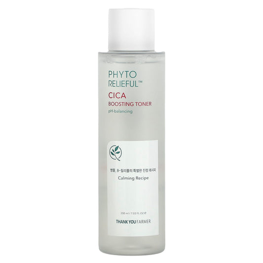 Thank You Farmer, Phyto Relieful, Cica Boosting Toner, 7.03 fl oz (200 ml) - Image 1