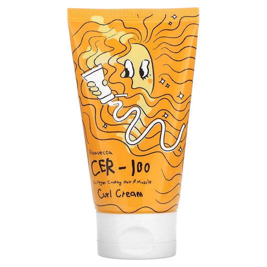 Collagen Hair Cream for Curly Hair by Elizavecca - Detangle & Nourish - Image 1