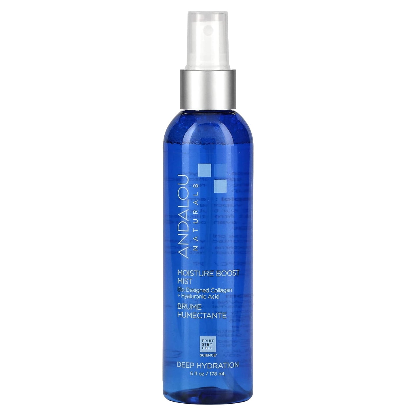 Andalou Naturals Moisture Boost Mist 6 fl oz - Hydrating Facial Spray - Image 1