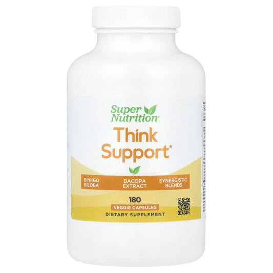 Think Support Brain Health Supplement with Bacopa & Ginkgo Biloba - Image 1