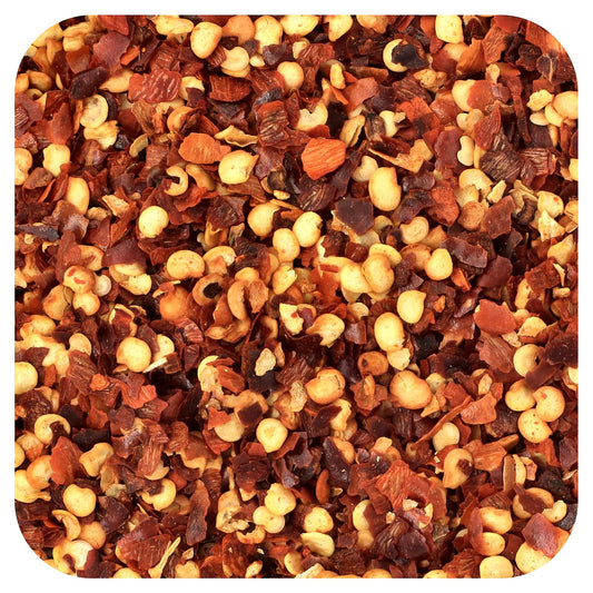 Organic Crushed Red Chili Peppers, 16 oz - Perfect for Spicy Dishes - Image 1
