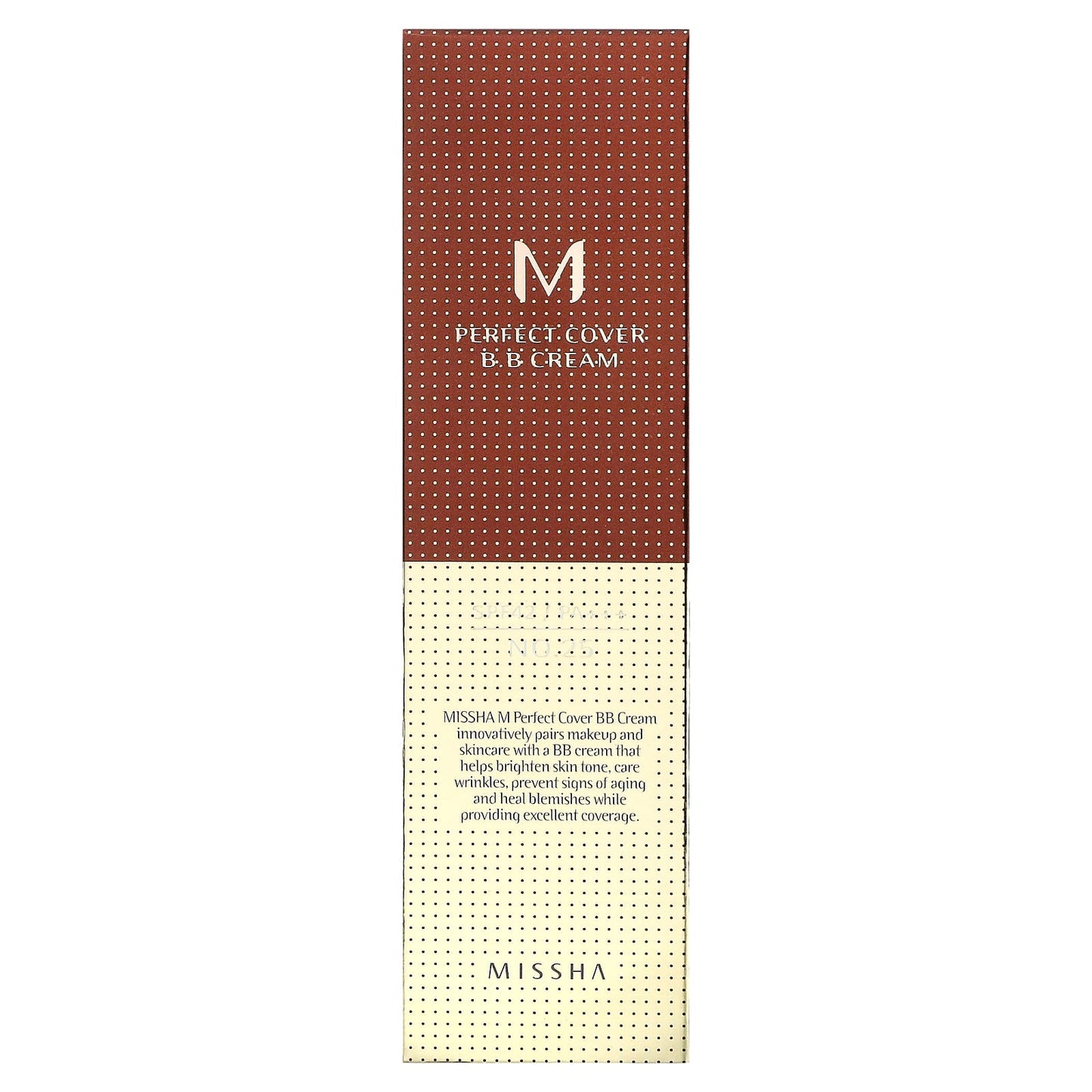 Missha, M Perfect Cover B.B Cream, SPF 42 PA+++, No. 25 Warm Beige, 1.7 oz (50 ml) - Image 2