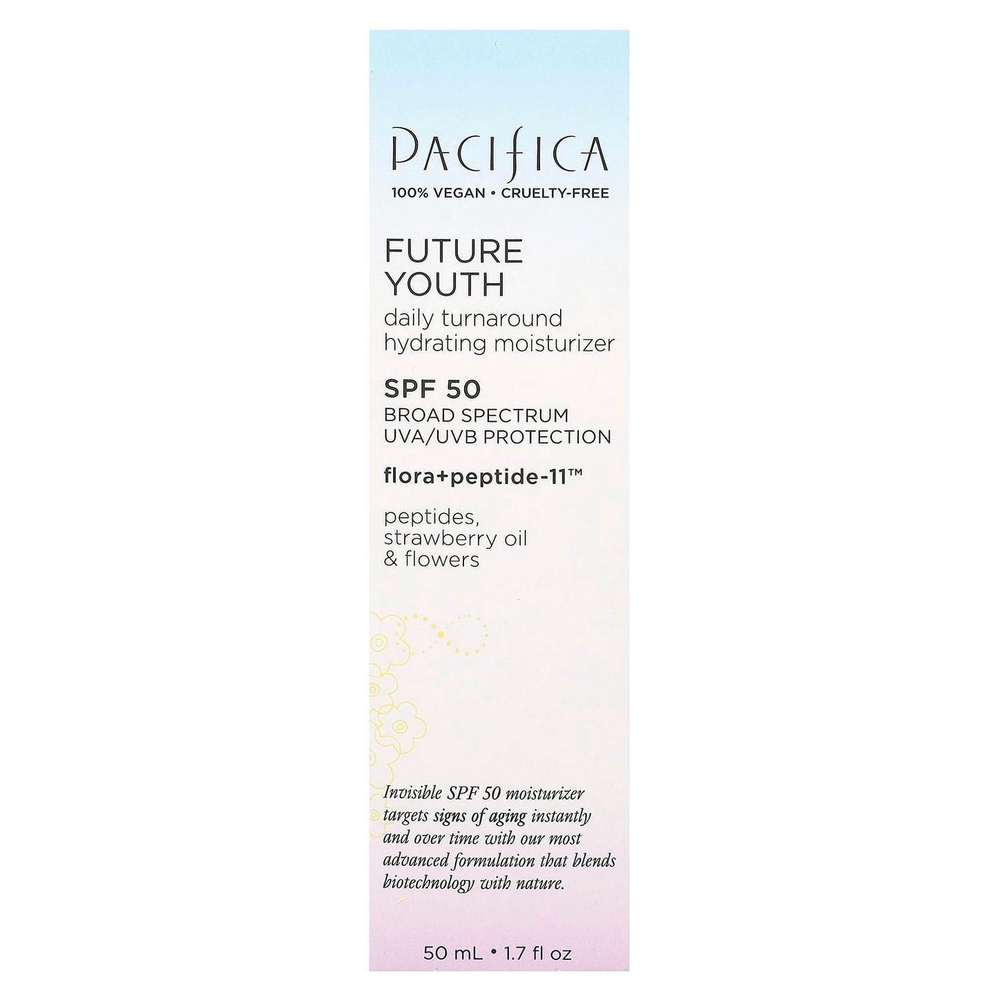 Pacifica, Future Youth, Daily Turnaround Hydrating Moisturizer, SPF 50, 1.7 fl oz (50 ml) - Image 2