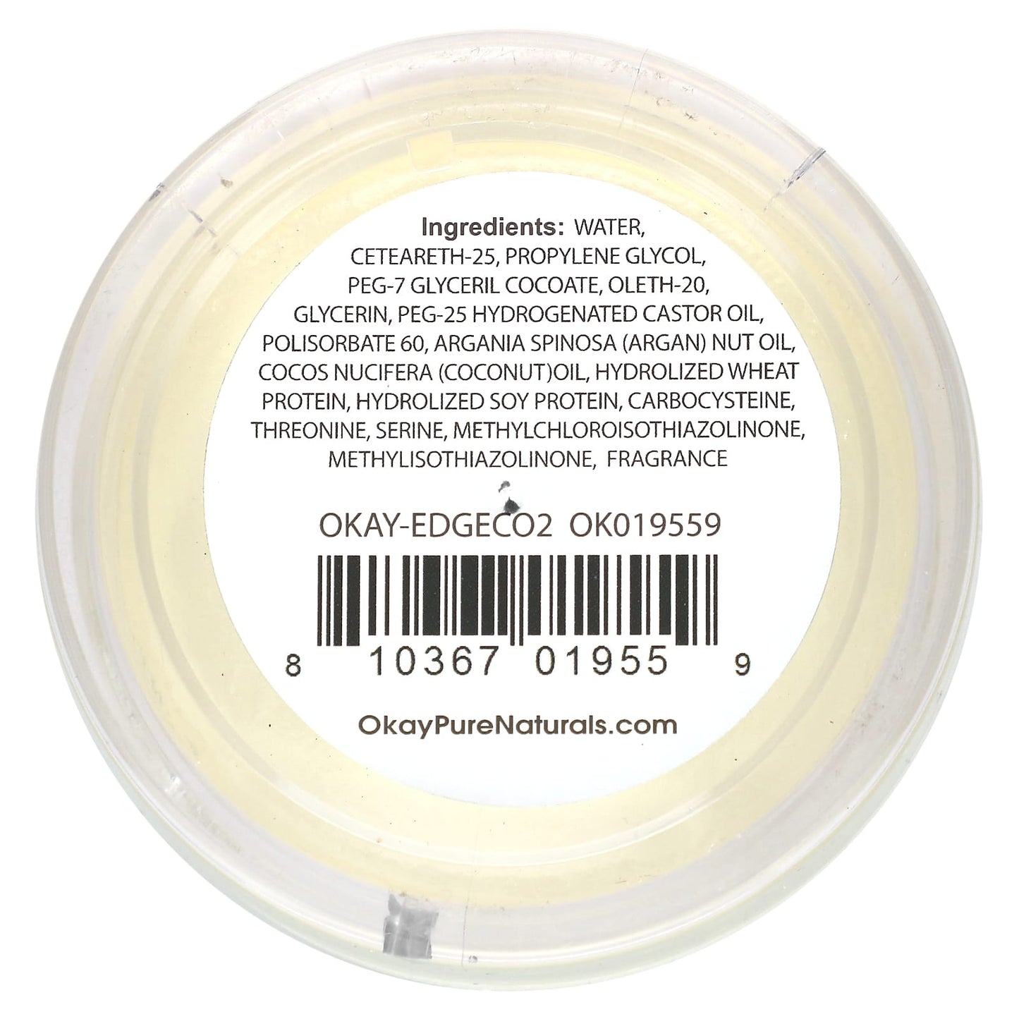 Okay Pure Naturals, On The Go Polished Edges With Nourishing Coconut Oil, 2 oz (59 ml) - Image 2