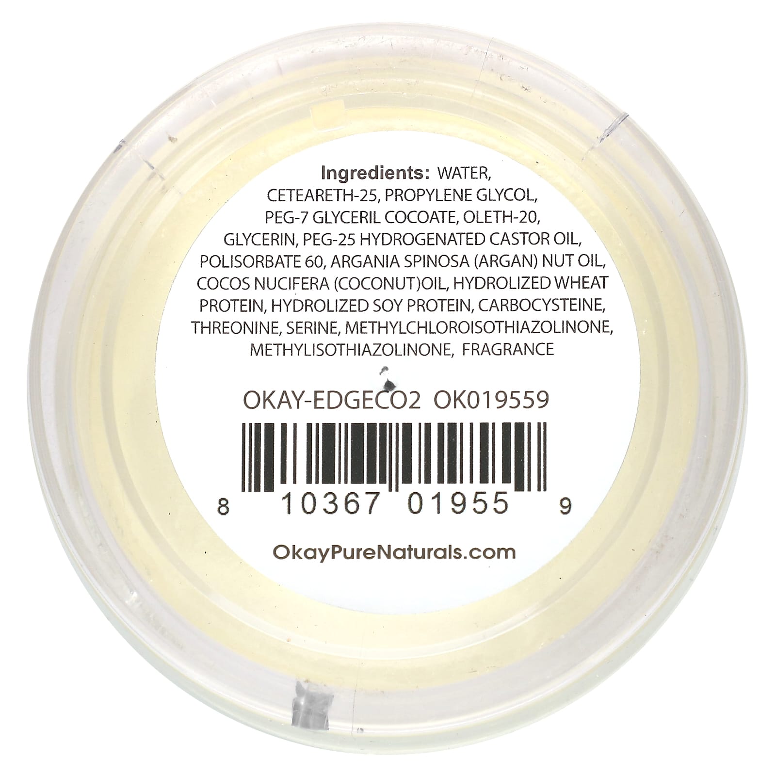 Okay Pure Naturals, On The Go Polished Edges With Nourishing Coconut Oil, 2 oz (59 ml) - Image 2