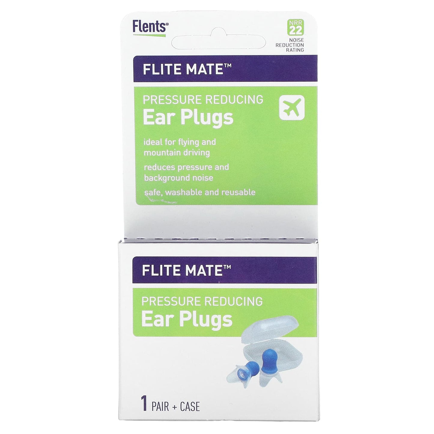 Relieve Ear Pressure with Flents Flite Mate Ear Plugs - Image 1