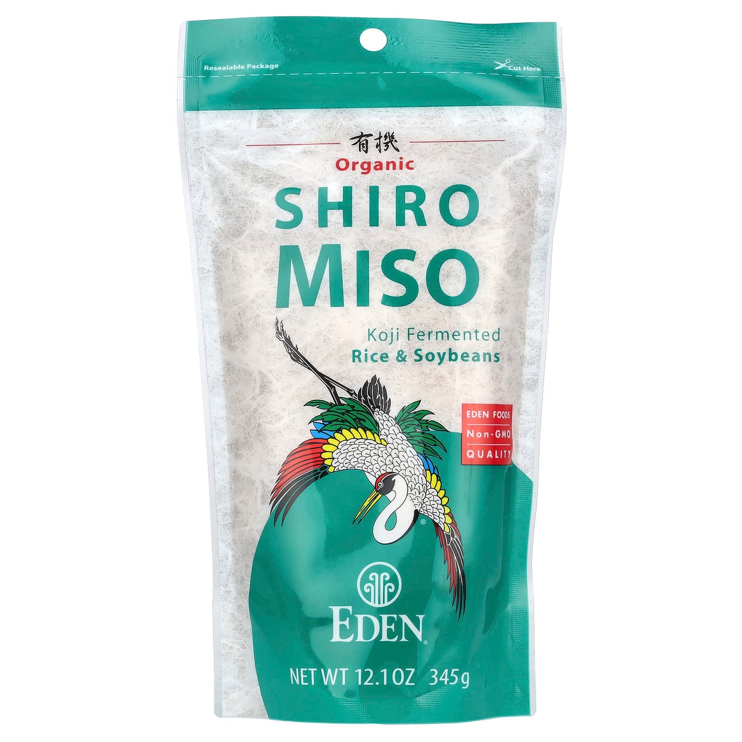 Organic American Shiro Miso by Eden Foods, Low-Sodium & Non-GMO - Image 1