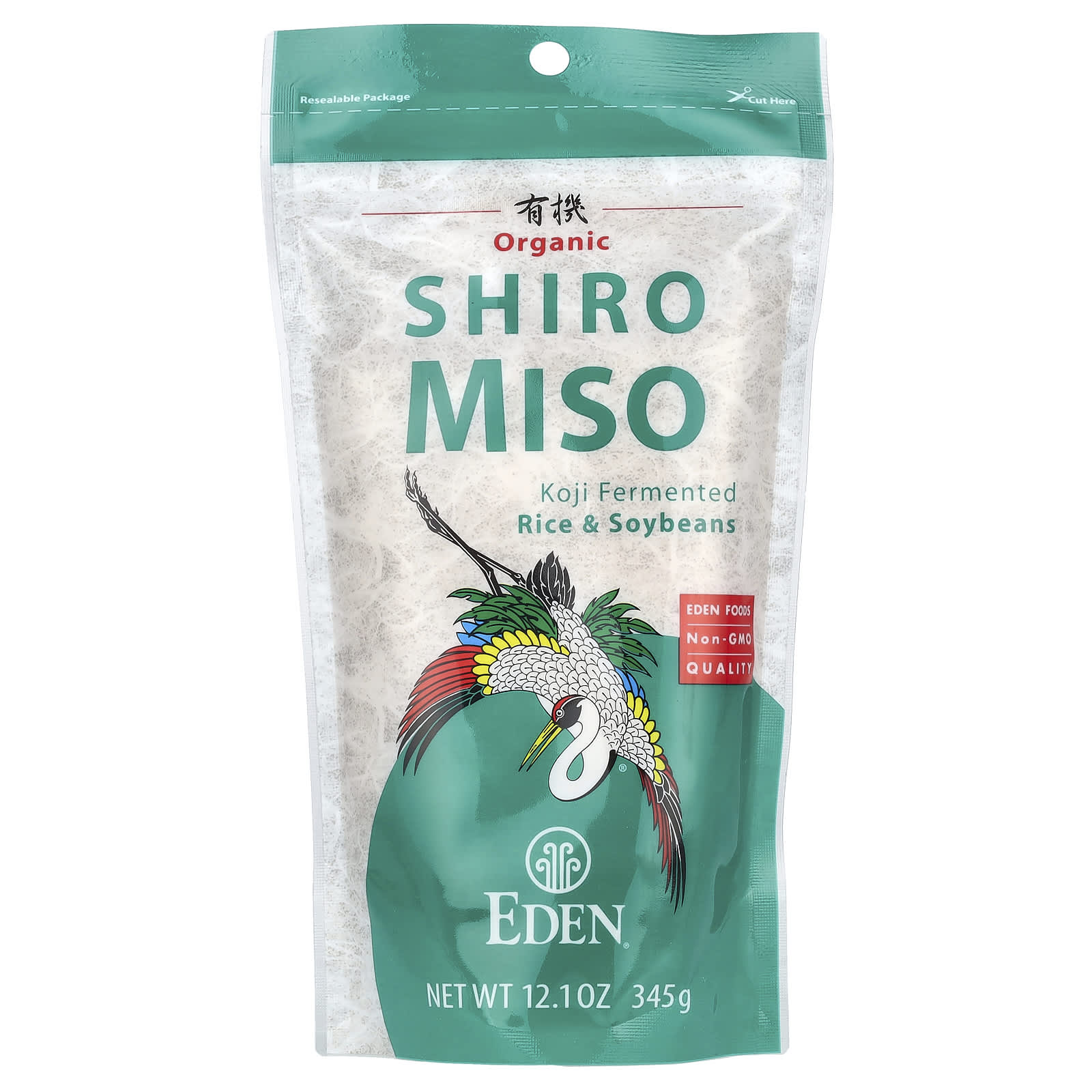 Organic American Shiro Miso by Eden Foods, Low-Sodium & Non-GMO - Image 1