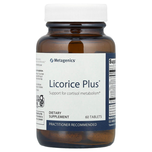 Metagenics, Licorice Plus®, 60 Tablets - Image 1