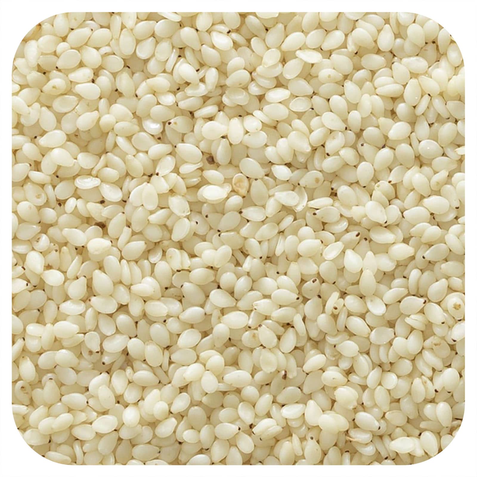 Frontier Co-op Organic Whole Hulled Sesame Seeds 16oz - Image 1