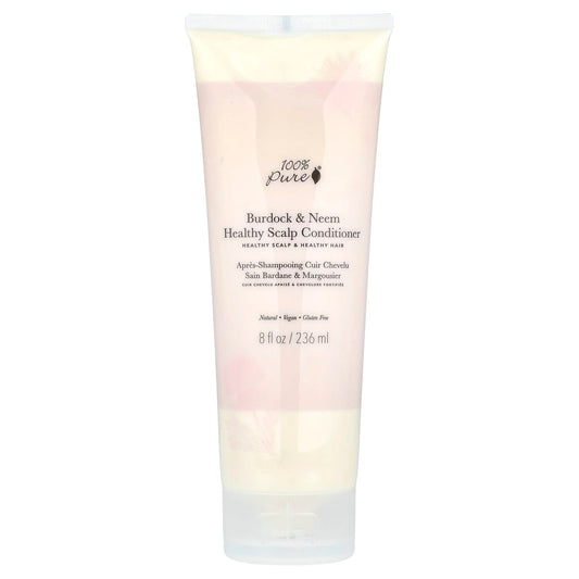100% Pure, Burdock & Neem Healthy Scalp Conditioner, 8 fl oz (236 ml)