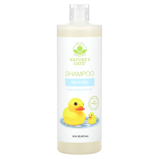 Nature Baby Shampoo & Wash by Mild By Nature, 16 fl oz - Image 1
