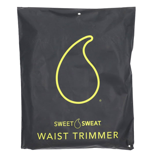 Sports Research, Sweet Sweat®, Waist Trimmer, Large, Black & Yellow, 1 Belt - Image 1