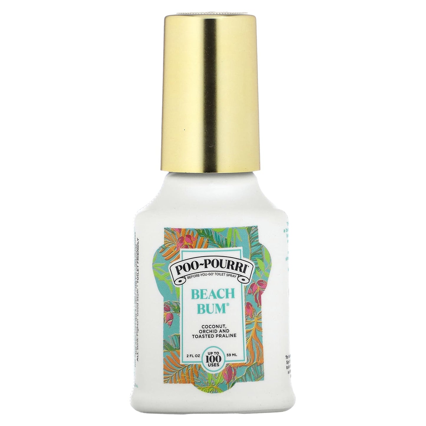 Poo-Pourri, Before-You-Go® Toilet Sprays, Beach Bum, 2 fl oz (59 ml) - Image 1